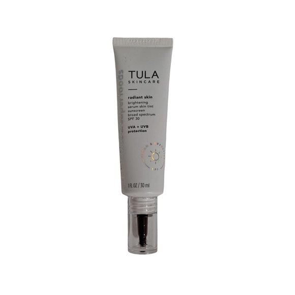 Tula Skincare Radiant Skin Tint 30 Sunscreen Broad Spectrum UVA UVB SPF 30 - Picture 1 of 4